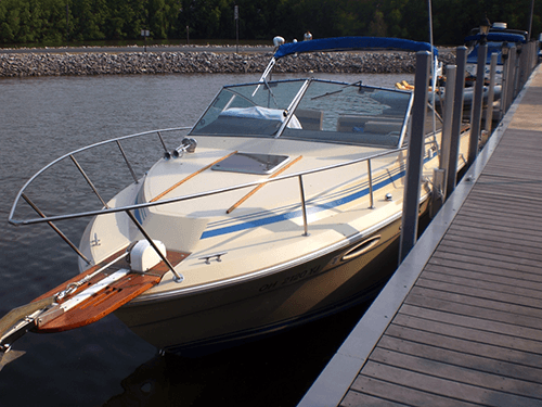 product Nauti-GLIDE on boat by deck